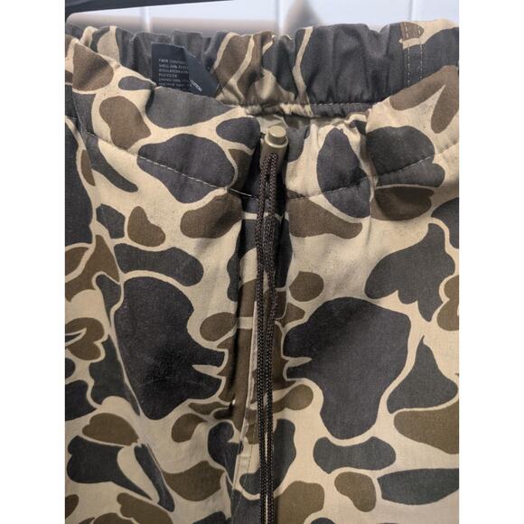 Vtg GORETEX Fishing Hunting Camo Rain Pants Mens Large Regular Made In USA - Picture 2 of 7